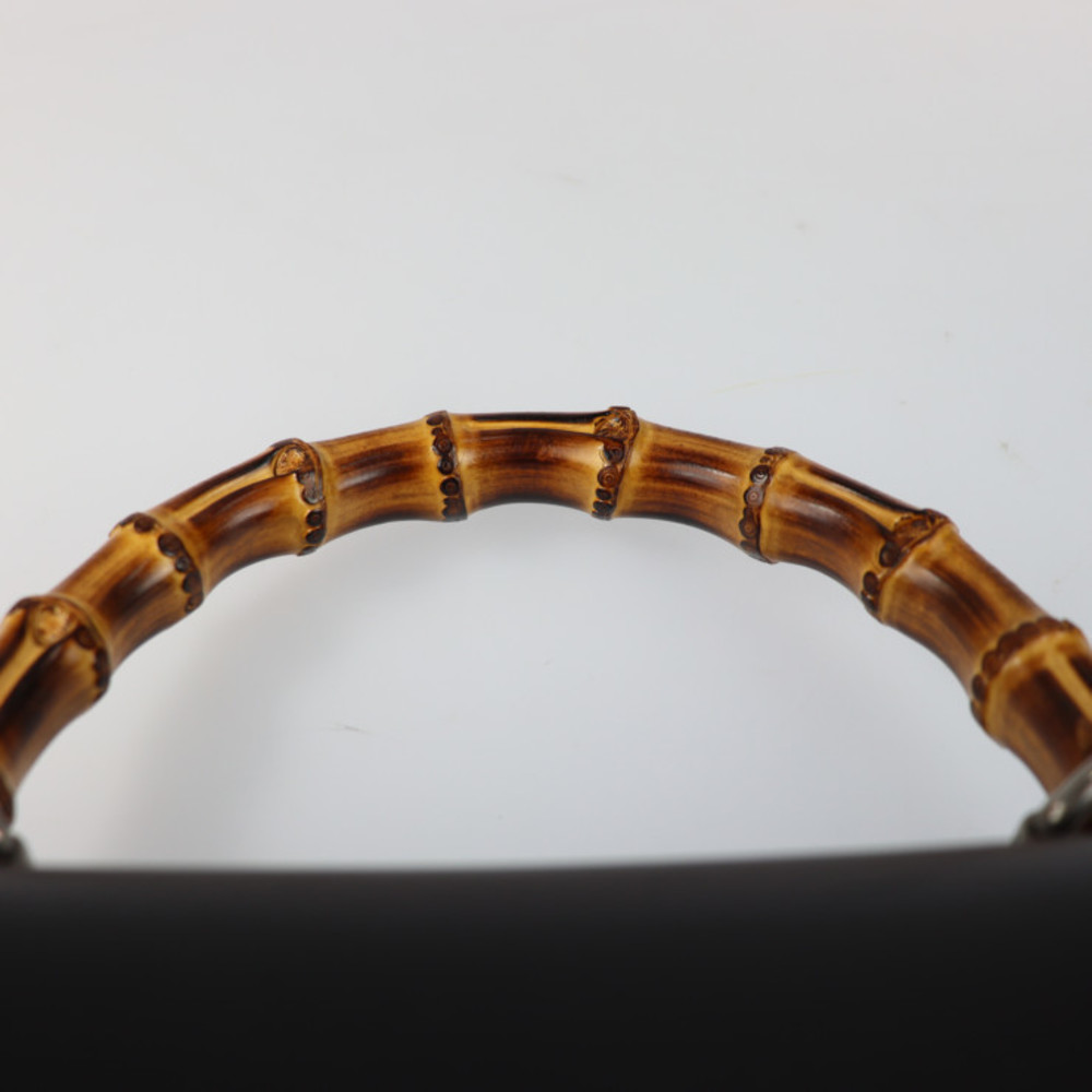 Gucci Black Lilith Bamboo Snake Python Coral Mult… - image 6